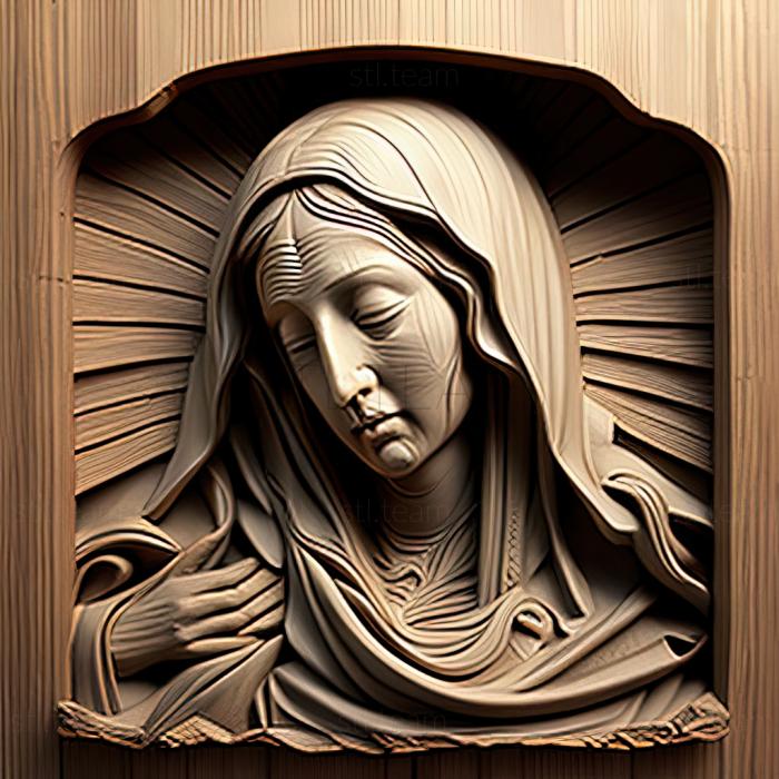 Heads Virgin Mary